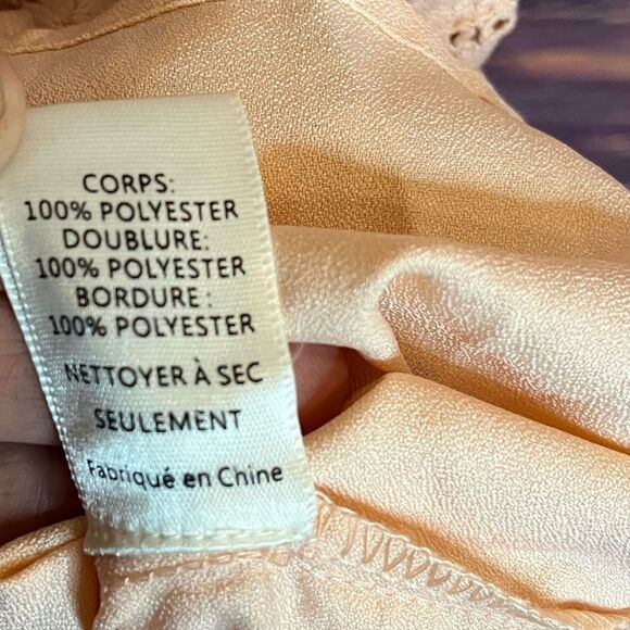 J.O.A Los Angeles Ruffle Lace Body con Blush color Dress. Size Small. - Picture 7 of 13